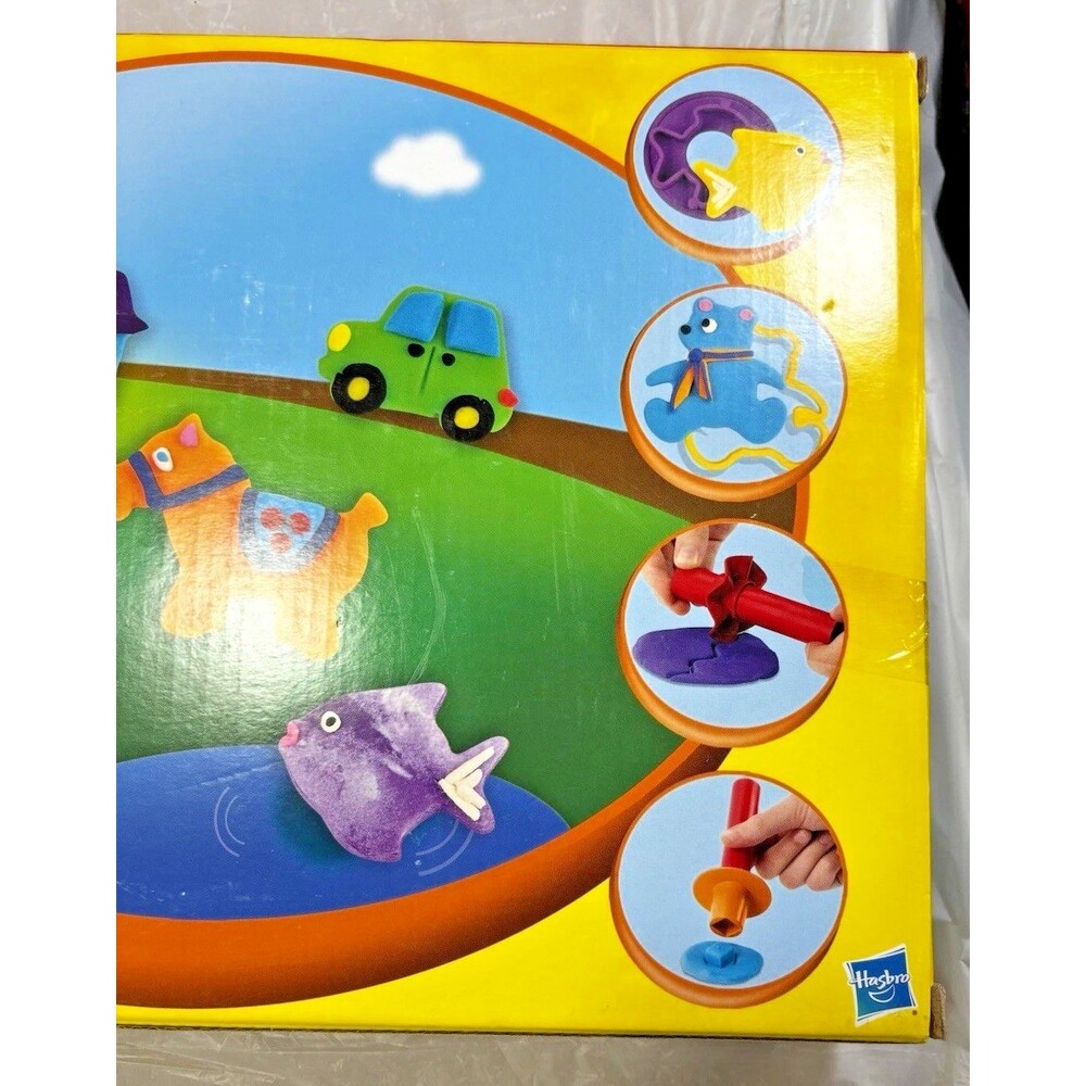 Play-Doh Stamp n Shape Toolkit 30+ Tools & 10 Colors Kids Shape Animal Craft Set - Picture 15 of 15